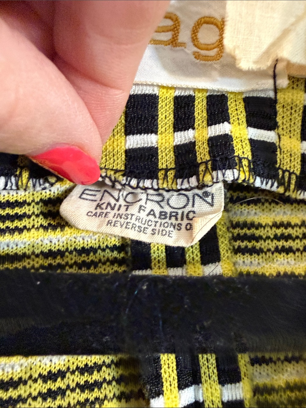 Vintage 70’s Center Stage polyester plaid suit size 14 (vintage runs small) - Picture 6 of 14
